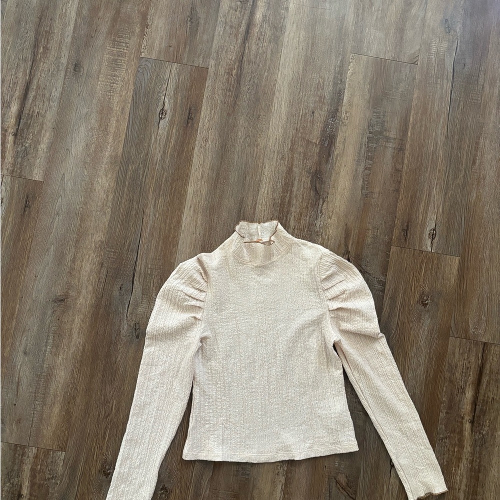 Free People Cream Women's Top